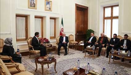 Zarif’s Monday meetings