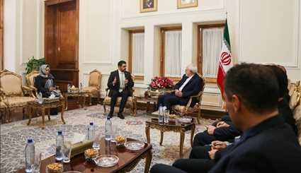 Zarif’s Monday meetings