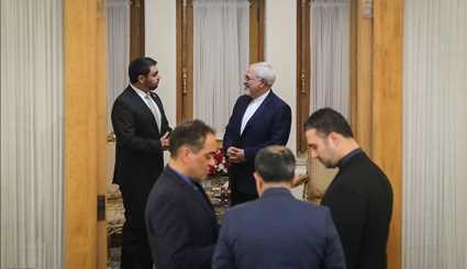 Zarif’s Monday meetings