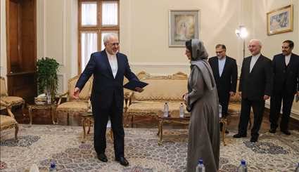 Zarif’s Monday meetings