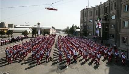 Rescue Drill Held in Iran in Preparation of Nowruz
