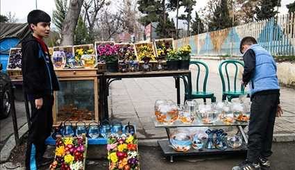 سوق طهران على اعتاب عيد النوروز