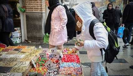 سوق طهران على اعتاب عيد النوروز