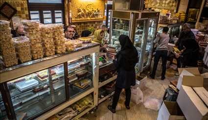 Traditional confectionery in Qazvin