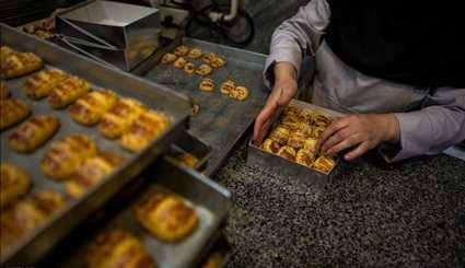 Traditional confectionery in Qazvin