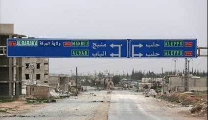 ISIL, Turkish Army, Ankara-Backed Militants Leave Al-Bab in Ruins