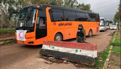 Evacuation Operation of Militants in Homs Province