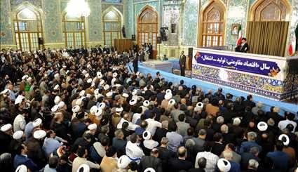 Leader addresses Iranians in Nowruz speech