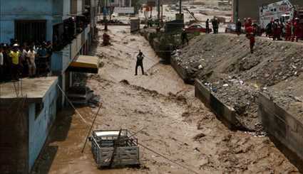 Peru reels from rainy season floods