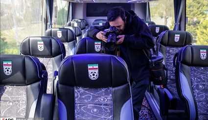 اتوبوس جدید تیم ملی فوتبال +عکس