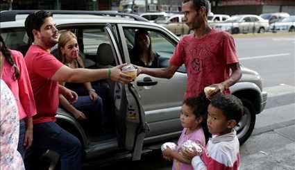 کمکهای داوطلبانه به مردم در ونزوئلا