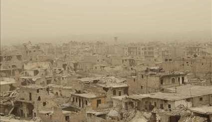طوفان شن در حلب‎