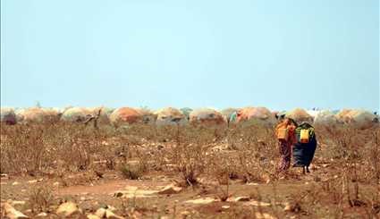 بحران و قحطی در سومالی‎ +عکس