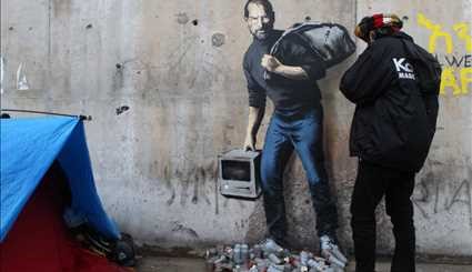 Celebrated in the Streets Politicians Immortalized by Striking Graffiti Images