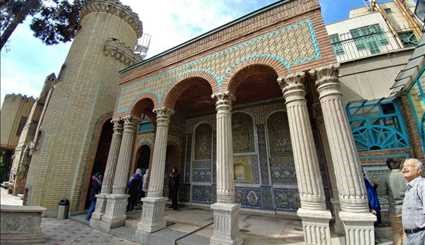 Tourists visit historical venues of Tehran
