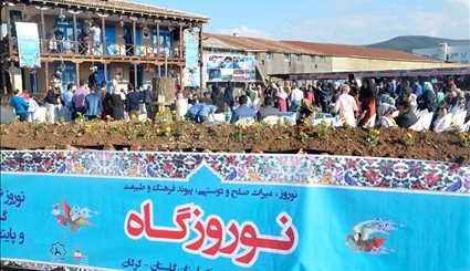 Nowruz camps in Gorgan