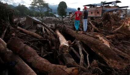 Landslide devastates Colombia
