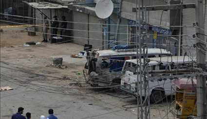 انفجار تروریستی در لاهور پاکستان/ تصاویر