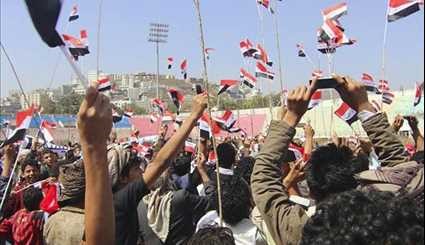 Thousands Gather in Massive Protest to US-Sponsored Saudi Terrorism in Yemen
