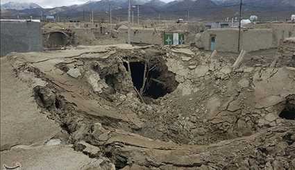 خسارت زلزله در روستاهای خراسان رضوی/ تصاویر