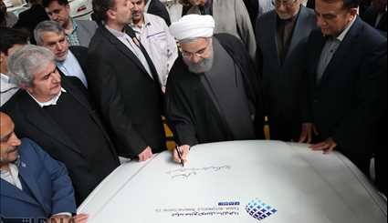 Pres. Rouhani arrives in Semnan