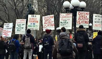 'Emergency' Protests across US Demand 'Hands off Syria'