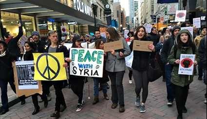 'Emergency' Protests across US Demand 'Hands off Syria'