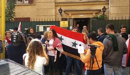 Worldwide Protest against Trump's Missile Strike in Syria