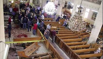 Bombings at Churches in Egypt Leave at Least 37 Dead