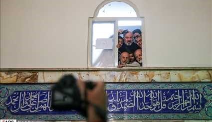 سخنرانی حجت‌الاسلام رئیسی در مسجد حوری | تصاویر
