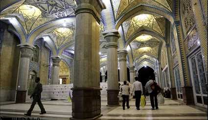 آغاز اعتکاف در مسجد جمکران | تصاویر