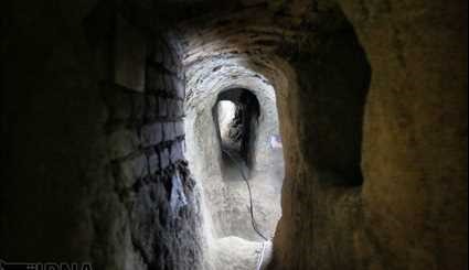 Samen underground city in western Iran