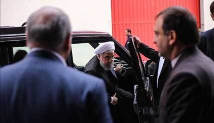 Rouhani arrives in Mazandaran