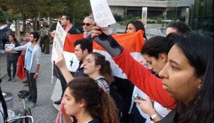 مظاهرات في أميركا اللاتينية ضد العدوان الأميركي على سوريا
