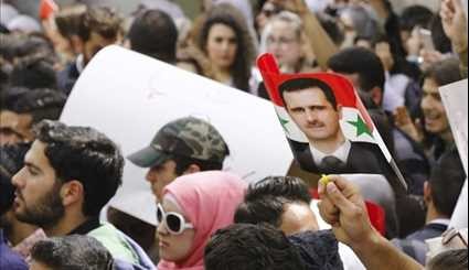 Hundreds in Syrian Capital Protest US Strike