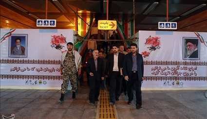 مترو فرودگاه امام خمینی (ره) در آستانه بهربرداری/ تصاویر