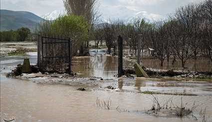 خسارات ناشی از سیل به روستاهای جبل و باراندوز- ارومیه | تصاویر