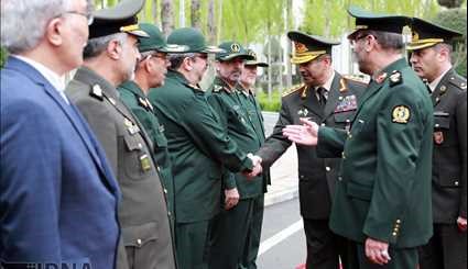 دیدار وزیران دفاع ایران و جمهوری آذربایجان | تصاویر