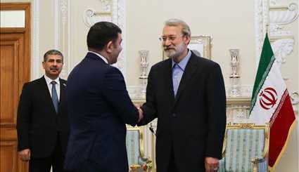 Larijani meets with Azerbaijan's defense min