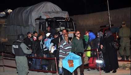 Syria Evacuated Gunmen, Family Members from al-Wa'er Exceed 2,000