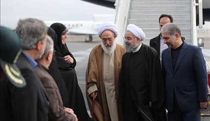 Rouhani in Tabriz to visit flood-affected areas