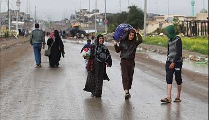 Thousands of Iraqis Displaced in Mosul Offensive