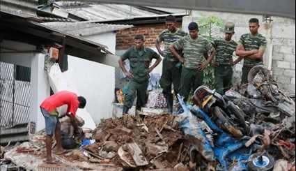 ریزش مرگبار زباله ها در کلمبو
