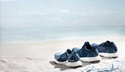 تولید کفش از زباله‌های پلاستیکی سطح دریاها