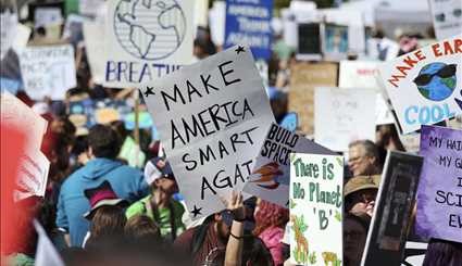 تظاهرات برای علم در آمریکا‎ | تصاویر