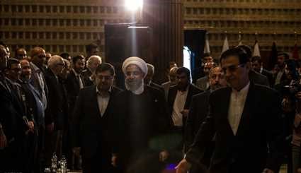Rouhani in Qazvin for WAIC summit