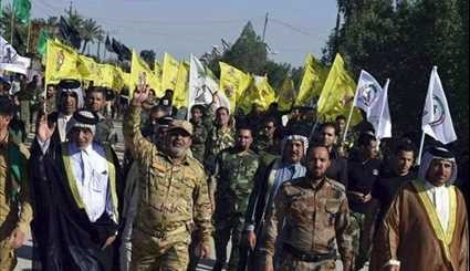 Iraqi Popular Forces Defuse Terrorist Attack amid Spiritual March