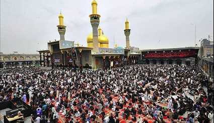 Shiite Pilgrims Visit Imam Al-Kadhim's Holy Shrine on His Martyrdom Anniversary