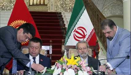 Iran, Kyrgyzstan speakers meet in Tehran