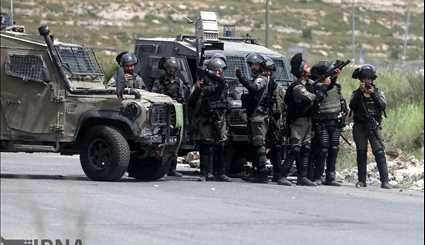 سرکوب تظاهرات فلسطینیان در رام الله | تصاویر